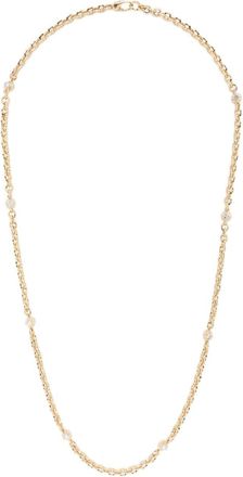 Lizzie Mandler 18kt yellow gold diamond necklace - women - 18kt Yellow Gold/Diamond - One Size