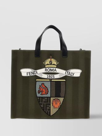 Fendi canvas tote bag
