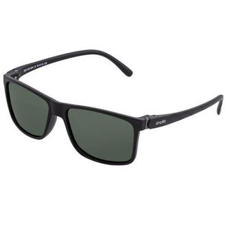 Simplify Ellis Polarized Sunglasses in Matte Black/black at Nordstrom