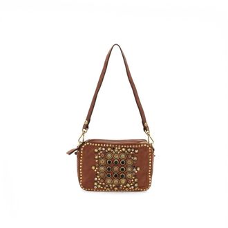 Campomaggi Bauletto rettangolare con tracolla - female - Campomaggi - Shoulder Bags - Brown - ONE SIZE - Bags