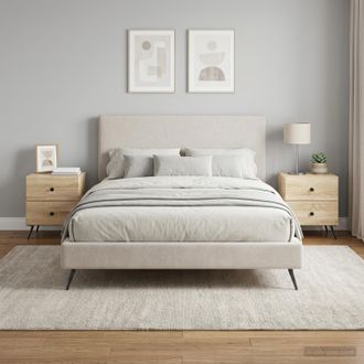 vidaXL Vidaxl Armadio Da Notte 2 Pz Rovere Sonoma 43 X 34,5 X 47,5 Cm