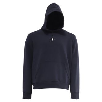 Ralph Lauren Polo Ralph Lauren Logo Embroidered Hoodie in Navy Blue Cotton