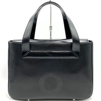 Celine Black Patent Leather Leather Handbag Tote Bag (Pre-Owned)