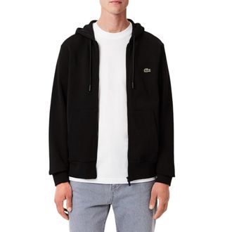 Lacoste Mens Classic Fit Sweatshirt, Black, L