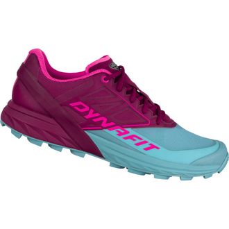 Dynafit Womens Alpine Trail Running Shoe - Beet Red/Marine Blue