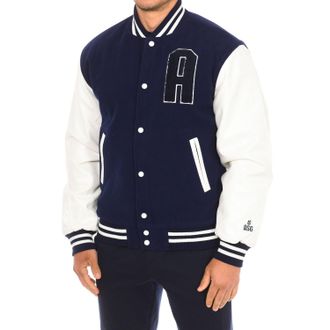 Attica Sporting Goods AT-FW22-001 Mens baseball jacket - Blue - Size X-Small