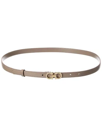 Ferragamo Gancini Leather Belt