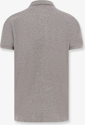 Polo Ralph Lauren Mens Polo Shirt Grey Cotton T-shirts And Polos