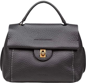 PLINIO VISONA Dames, Tassen, Zwart, Maat: ONE Size Leer