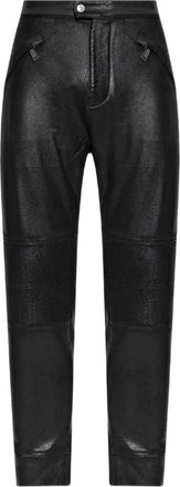 Dsquared2 Pantaloni affusolati con finitura cerata - Nero