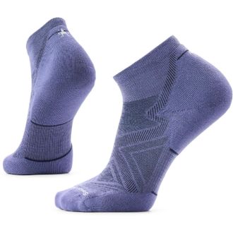 Smartwool Mens Performance Run Targeted Cushion Ankle Socks Blue M