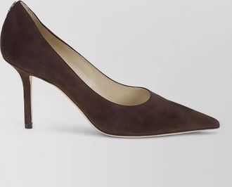 Jimmy Choo London 85mm Love suede pumps