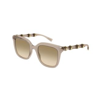 Gucci Gg2058S 004 Zonnebril - Dames - Accessoires - Bruin - Maat: 52 MM