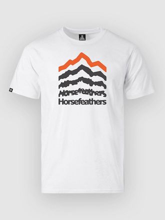 Horsefeathers Landform T-Shirt weiss