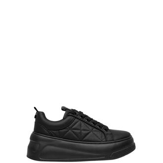 Cult Schoenen, Dames, Zwart, 40 EU, Leer, Nirvana 4844 Low