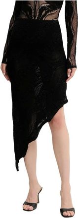 Charo Ruiz Ibiza Dames, Rokken, Zwart, Maat: M