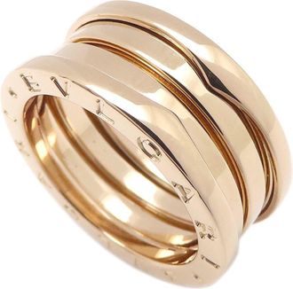 Bulgari Pink Gold (18K) Band Ring (Pre-Owned)