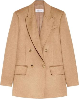 Max Mara Dames, Jassen, Bruin, Maat: 3XS