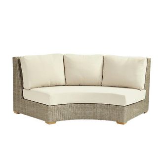 Ballard Designs Navio 4-Piece Replacement Cushion Set - Canvas White Sunbrella - Ballard Designs