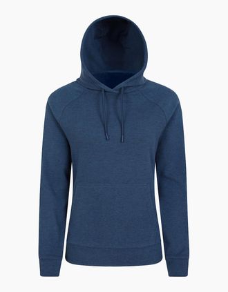 Mountain Warehouse Womens Mountain Warehouse Womens/Ladies Strath Soft Touch Hoodie - Navy - Size: 22