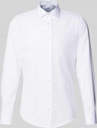 Seidensticker Slim Fit Business-Hemd aus reiner Baumwolle in Weiss, Größe 38