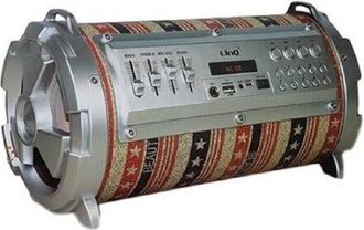 Trade Shop Trade Shop Traesio - Linq - Cassa Speaker Altoparlante Mixer Bluetooth Portatile Radio Fm Tf Card Usb 8w Kts-987