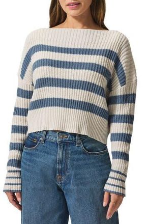 Splendid Olivia Sweater in Berring Sea Stripe at Nordstrom Rack, Size Large