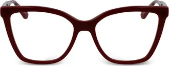 Calvin Klein Occhiali cat-eye - Rosso
