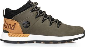 Timberland Eco-vriendelijke Trekkingschoenen - Heren - Sneakers - Groen - 42 EU - Leer - Schoenen