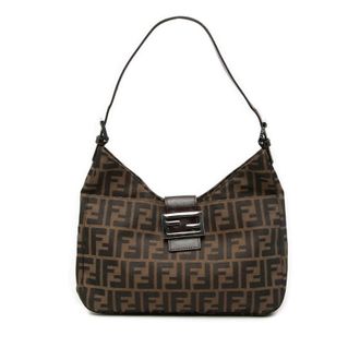 Fendi Pre-owned Fendi Zucca Canvas Shoulder Bag Ladies IOG84CI0HQXISZR8