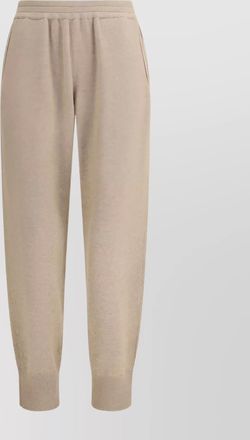 Brunello Cucinelli ribbed cuffs cashmere pants