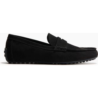 H&M Driving Shoes in Black at Nordstrom, Size 10.5
