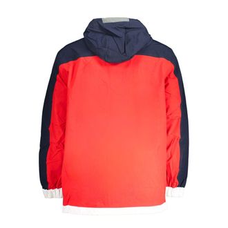 Tommy Hilfiger Color-Block Recycled Nylon Jacket - Blue