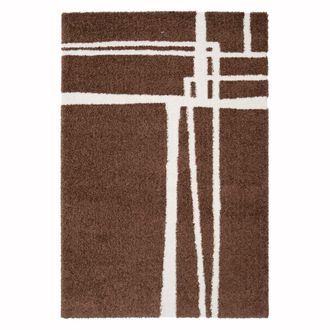 AFK Living Alfombra de dise&ntilde;o suave y gruesa 200 x 290 cm
