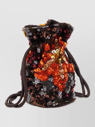 P.A.R.O.S.H. sequin bucket bag