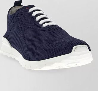 Kiton mesh low-top sneakers