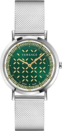 Versace New Generation Horloge - Dames - Accessoires - Grijs - Maat: ONE Size