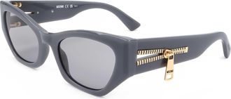 Moschino Womens 55mm Blue Sunglasses MOS159-S-MVU-55