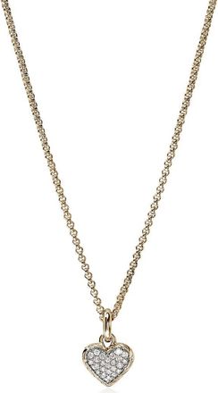 John Hardy Essentials Heart Necklace in Gold at Nordstrom, Size 18