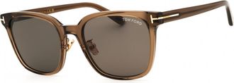 Tom Ford FT1286-K 45A Shiny Light Brown/Smoke