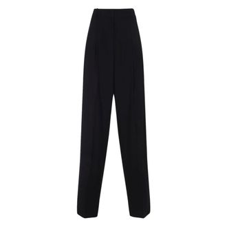 Frankie Shop Dames, Broeken, Zwart, Maat: L Zijde