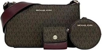 Michael Kors Pre-owned Cross Body Bags, female, Red, Size: ONE SIZE Pre-owned Plastic Shoulder Bag