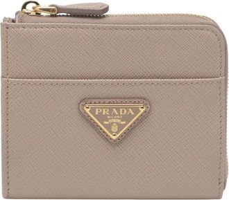Prada Wallets & Cardholders, female, Pink, Size: ONE SIZE Portafoglio Piccolo