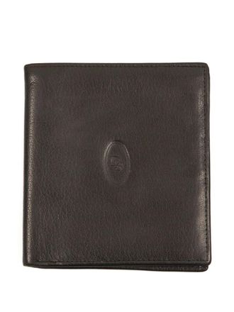 Dior 1990s leather wallet - unisex - Leather - One Size - Black