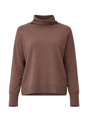 Aragona WomenS Virgin Wool High-Neck Sweater
