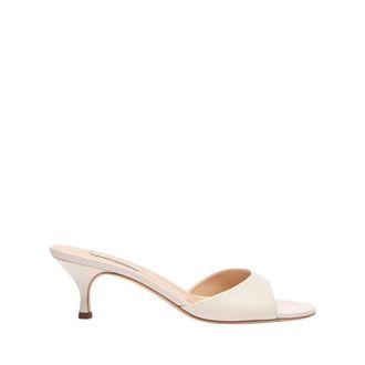 Casadei Julia Mule - Dames - Muiltjes - Beige - 38 1/2 EU - Leer - Schoenen
