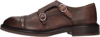Marechiaro 1962 Loafers met Dubbele Gesp - Heren - Nette schoenen - Bruin - 44 EU - Leer - Schoenen
