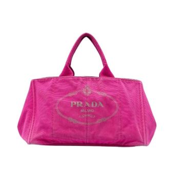 Prada Pre-owned Canvas Satchel - Pre-owned - Mujer - Rosa - ONE SIZE