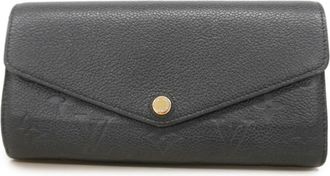 Louis Vuitton Noir Long Wallet (Bi-Fold) (Pre-Owned)