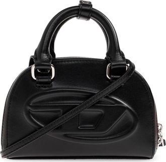 Diesel 1DR Dome - Dames - Handtassen - Zwart - ONE Size - Leer - Tassen